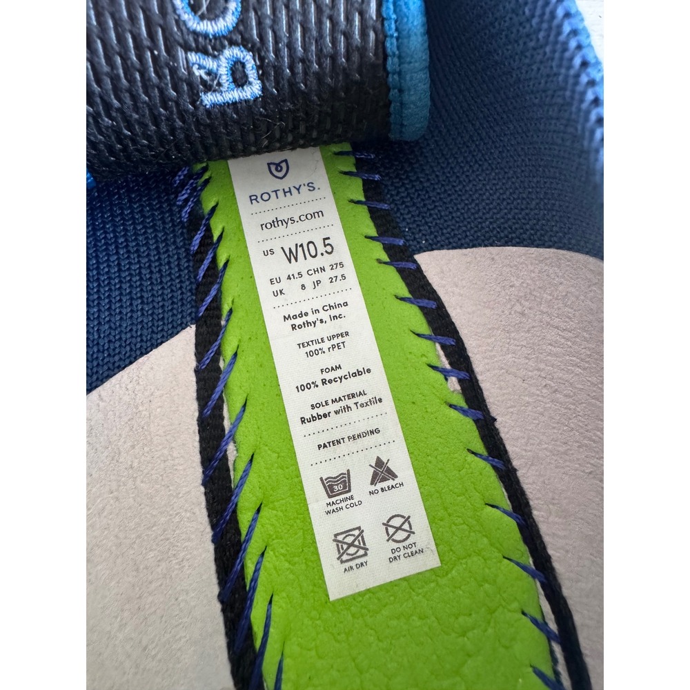 Rothy's blue The Point flats size 10.5 - Picture 11 of 12